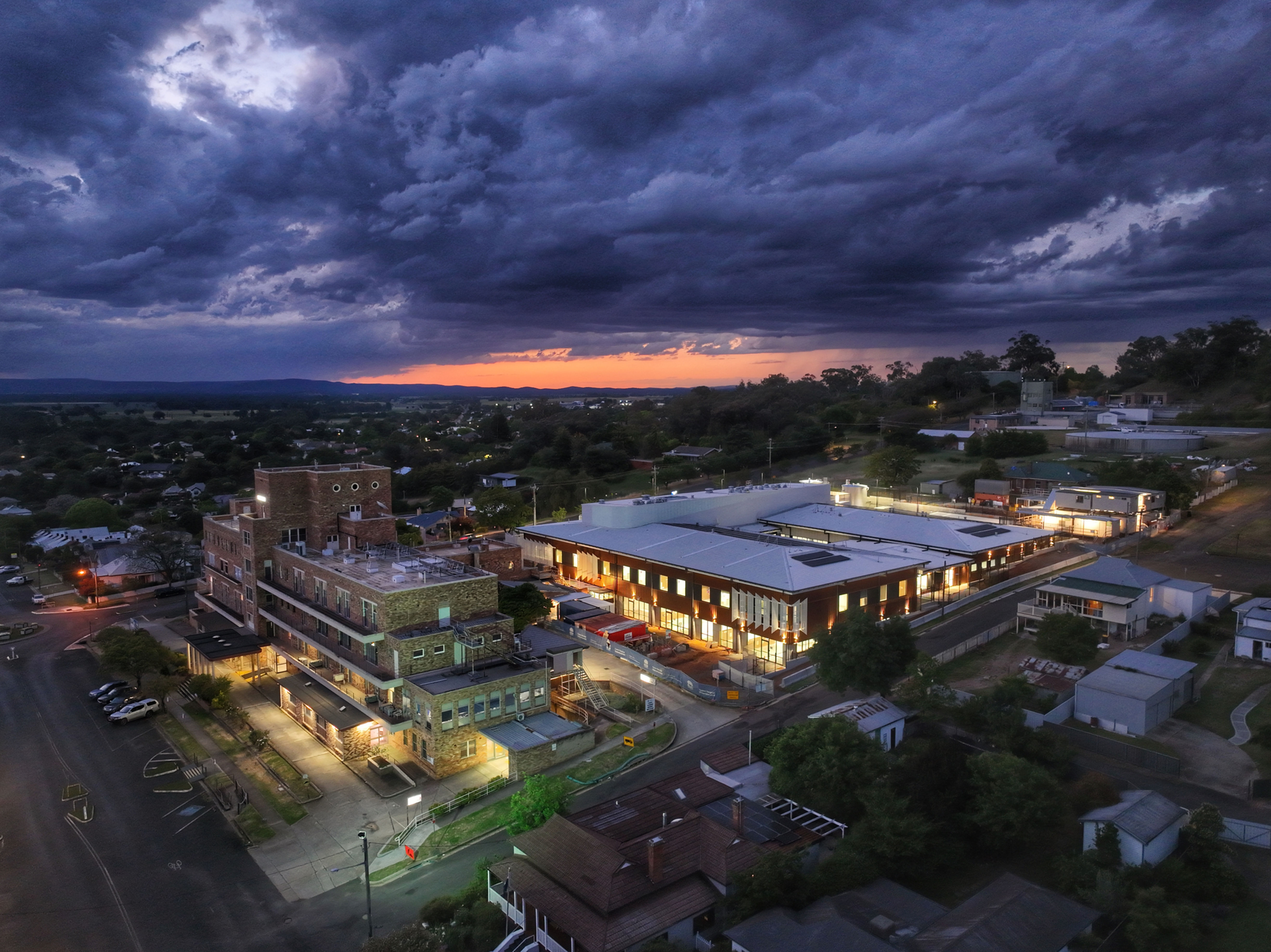 Cowra Hospital - The New and Old