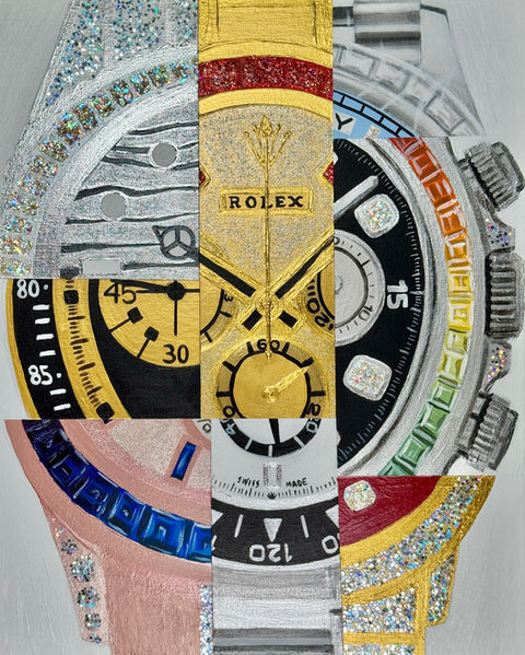 Art, Rolex, Luxury, Watch