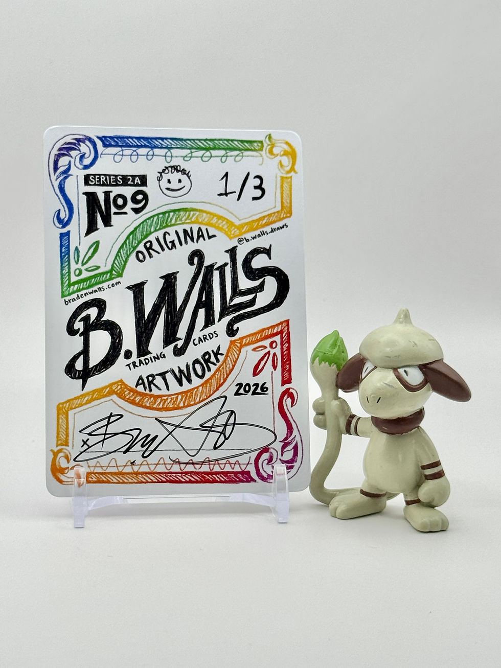 Thumbnail: Smeargle Trading Card