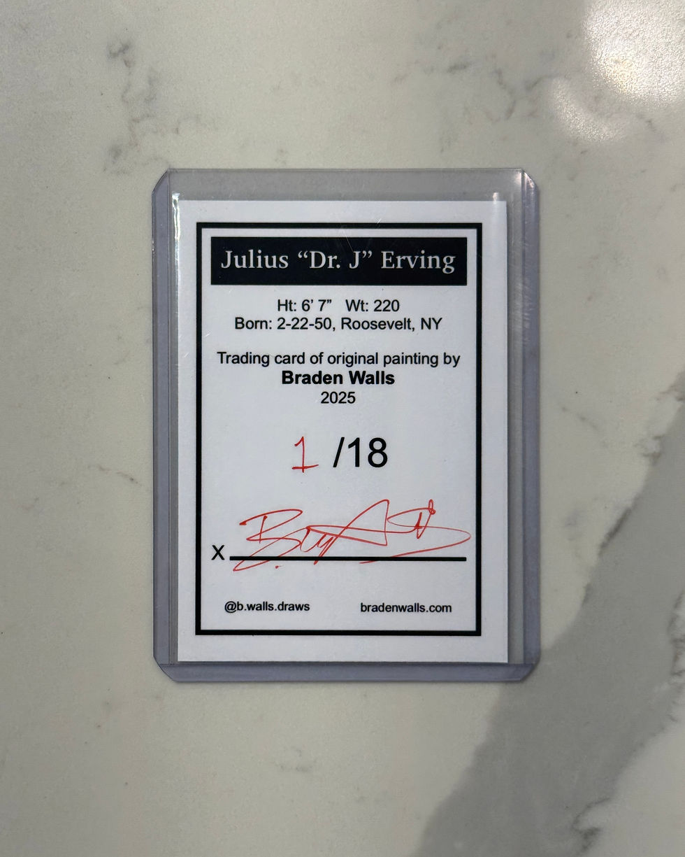 Thumbnail: Julius Erving Trading Card
