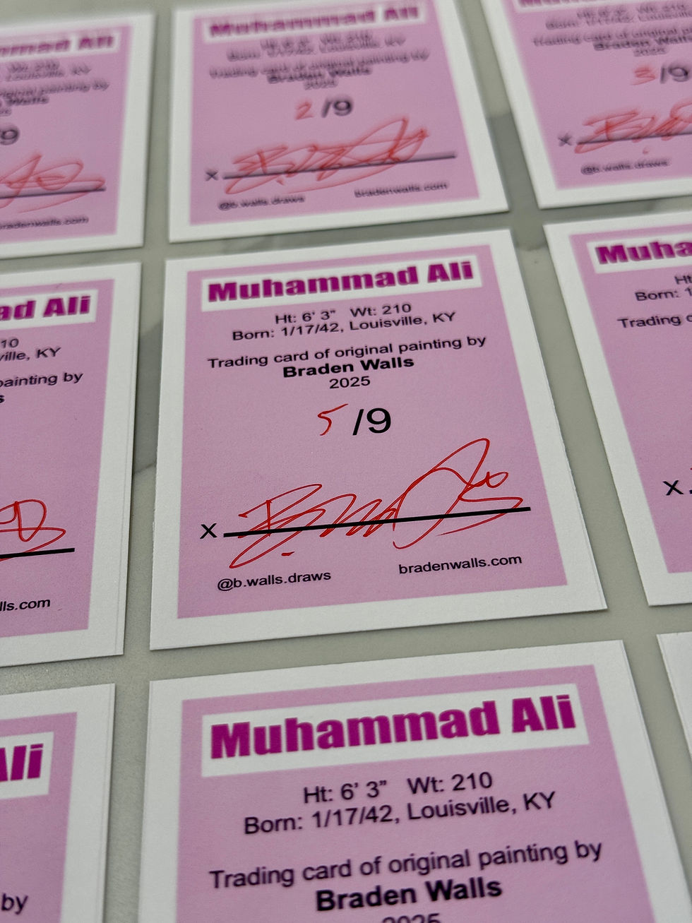Thumbnail: Muhammad Ali Trading Card