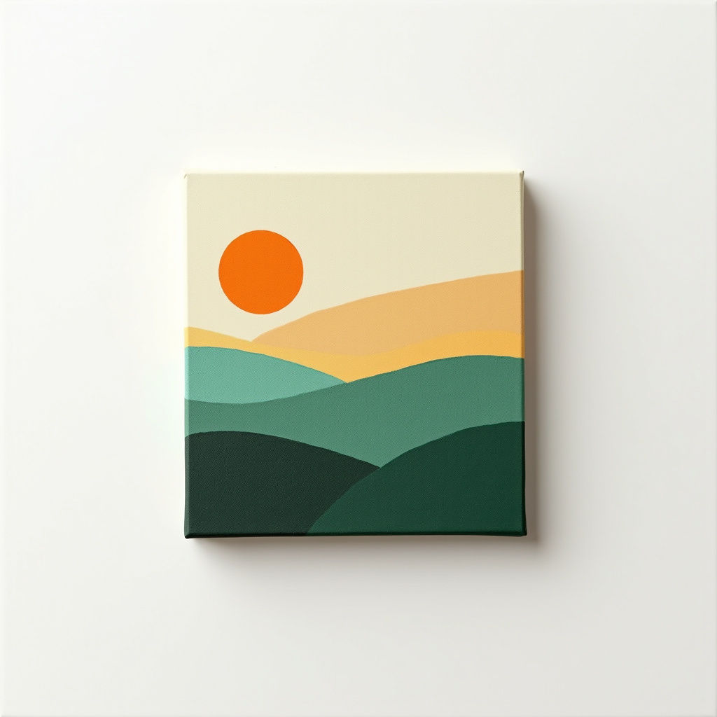Pintura Miniatura Lienzo