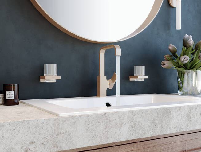 HansGrohe EcoSmart tap for bathrooms.