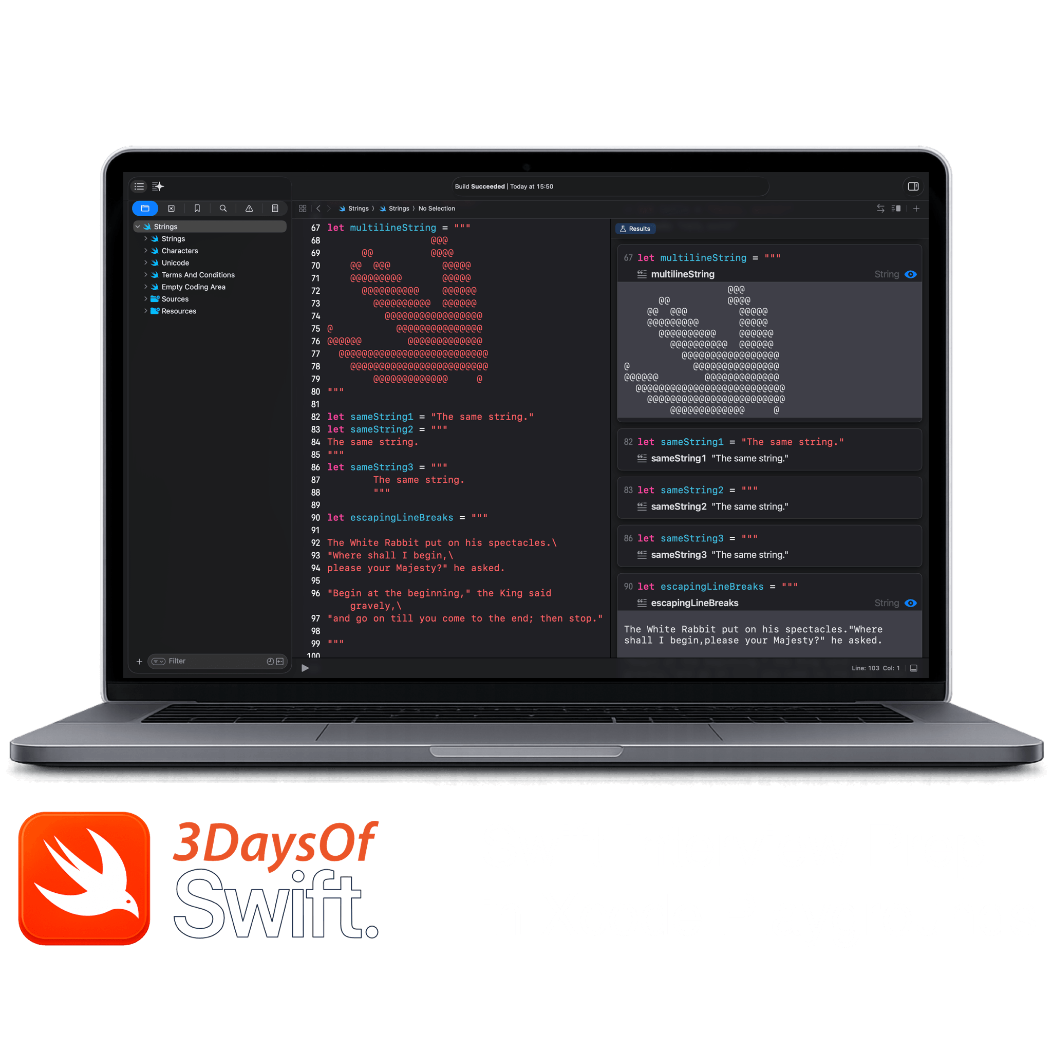 3DaysOfSwift Strings Playground SEO Image 2048x2048-tiny.png