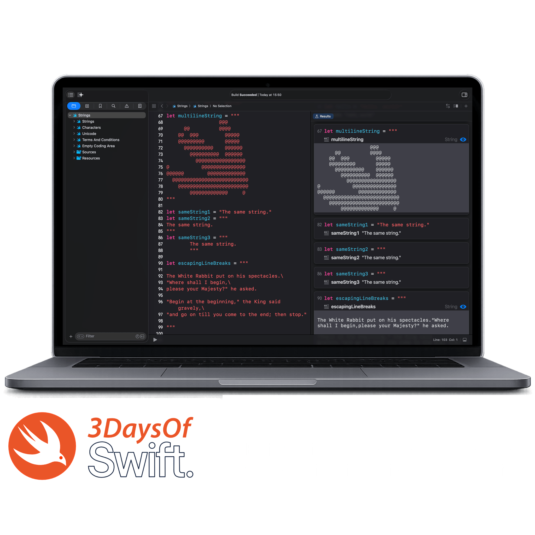 3DaysOfSwift Strings Playground SEO Image 2048x2048-tiny.png