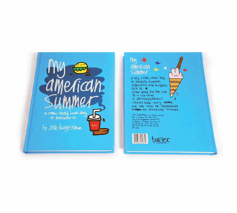 Thumbnail: Jon Burgerman My American Summer Book