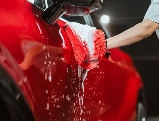 Thumbnail: Autoglym Microfibre Noodle Wash Mitt