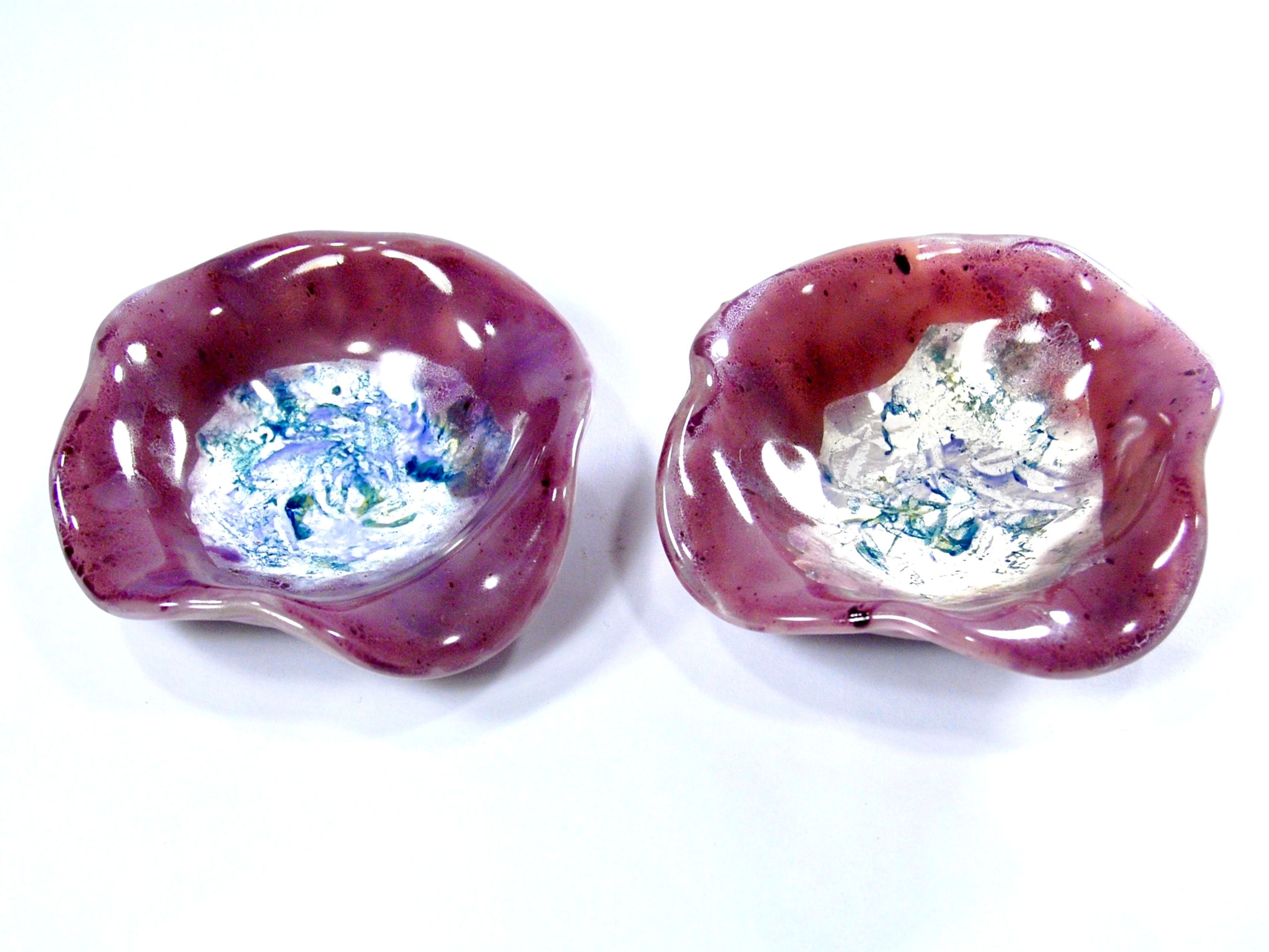 pink mini bowls
