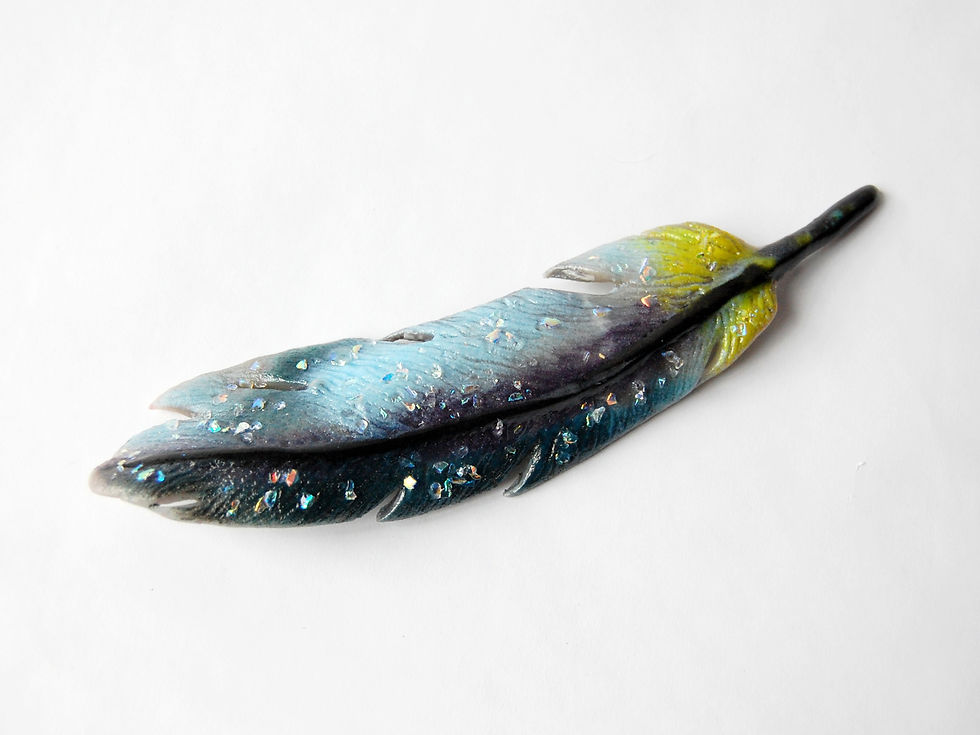 Thumbnail: sparkle feather