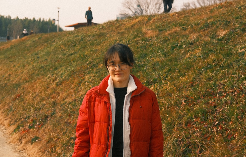 2025년 1월에 촬영한 사진입니다. 울산에서는 1월에도 바닥에서 초록색을 만날 수 있습니다. 사진_김우성