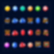 💎 Diamond Currency Icon Set