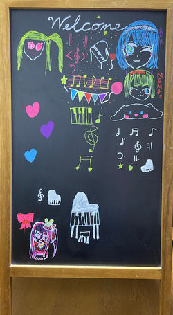 黒板アート②