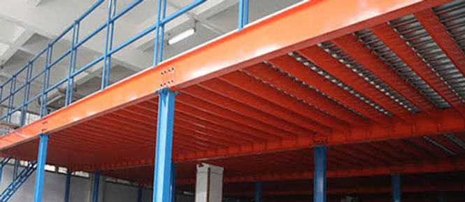 Warehouse mezzanine floor manufacturer, modular mezzanine, industrial platform, space optimization.