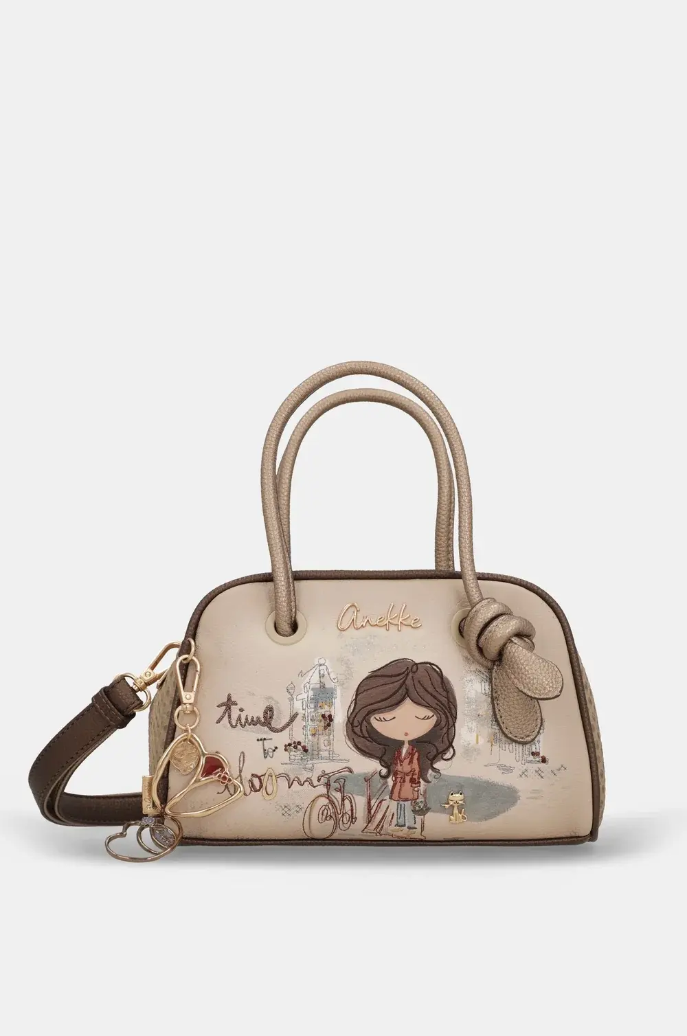 Anekke - Borsa piccola con manico corto Tulip