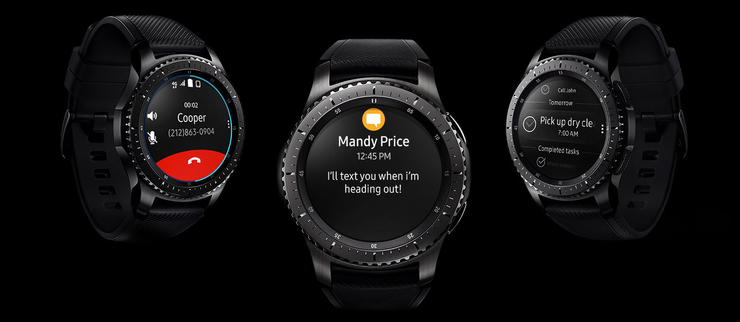 samsung gear s3 frontier smartwatch r760 space grey