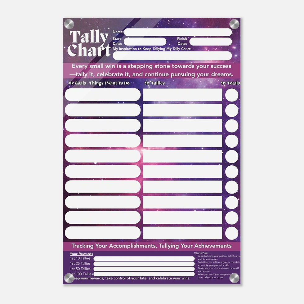 Thumbnail: Tally Chart: Stary Night Sky