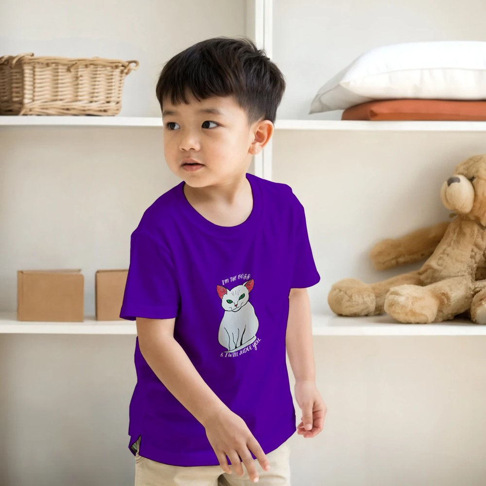 I'm the Boss...Classic Kids Crewneck T-shirt | Gildan® 5000B