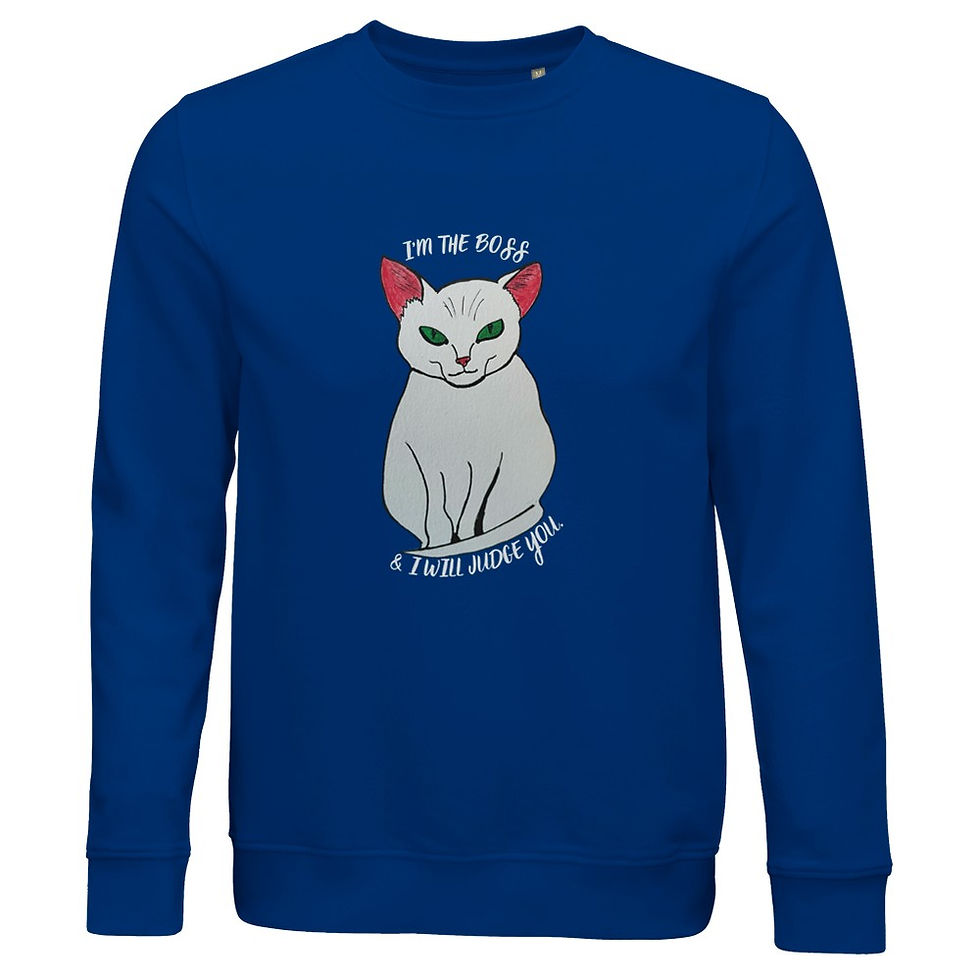 Thumbnail: I'm the Boss...Organic Unisex Crewneck Sweatshirt | SOL'S Comet 03574