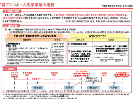 子育てエコホーム支援事業