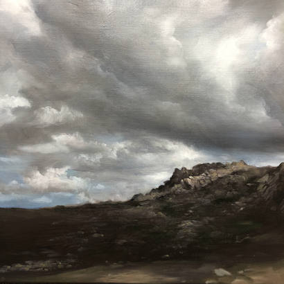 Wind of mountain top