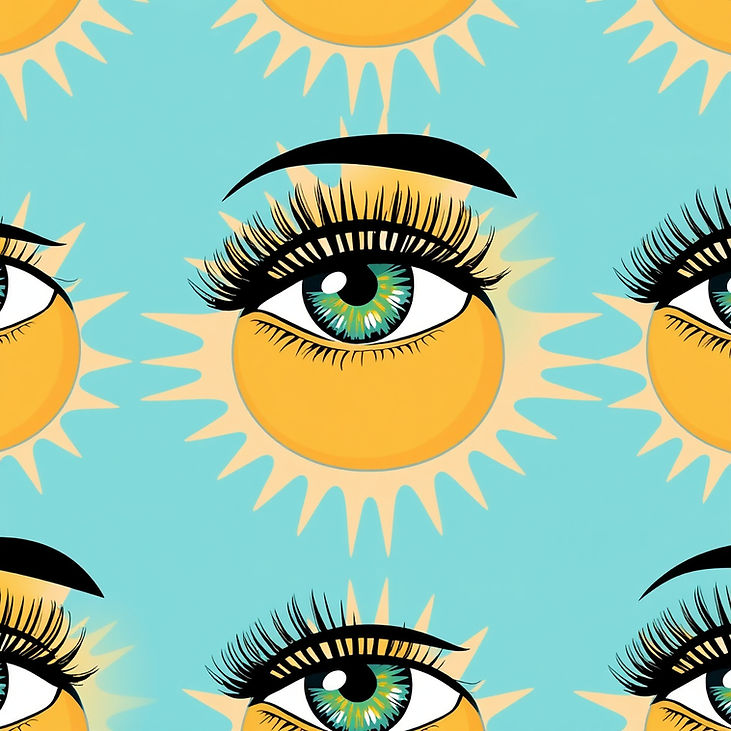 wallpaper like pattern of repeated pop art eye with eyelashes.jpg