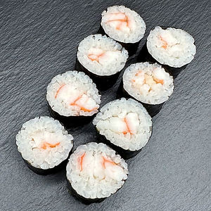 Maki with shrimp