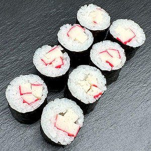 Maki with seafood sticks