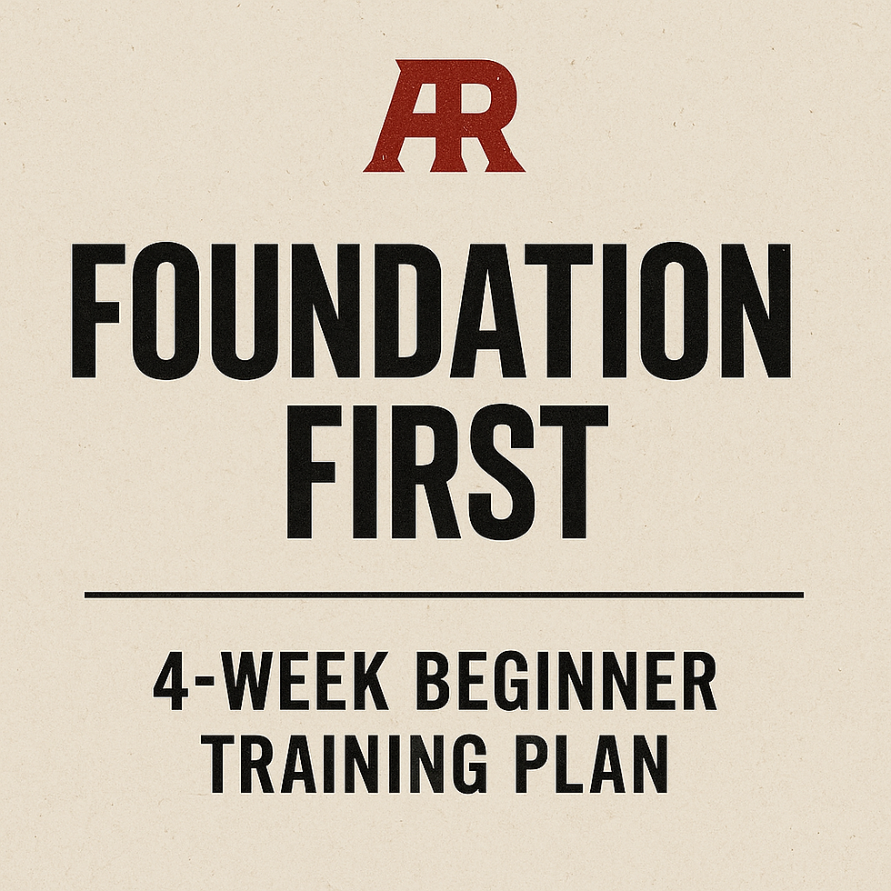 Foundation First: Beginner Strength + Confidence (4 Weeks)