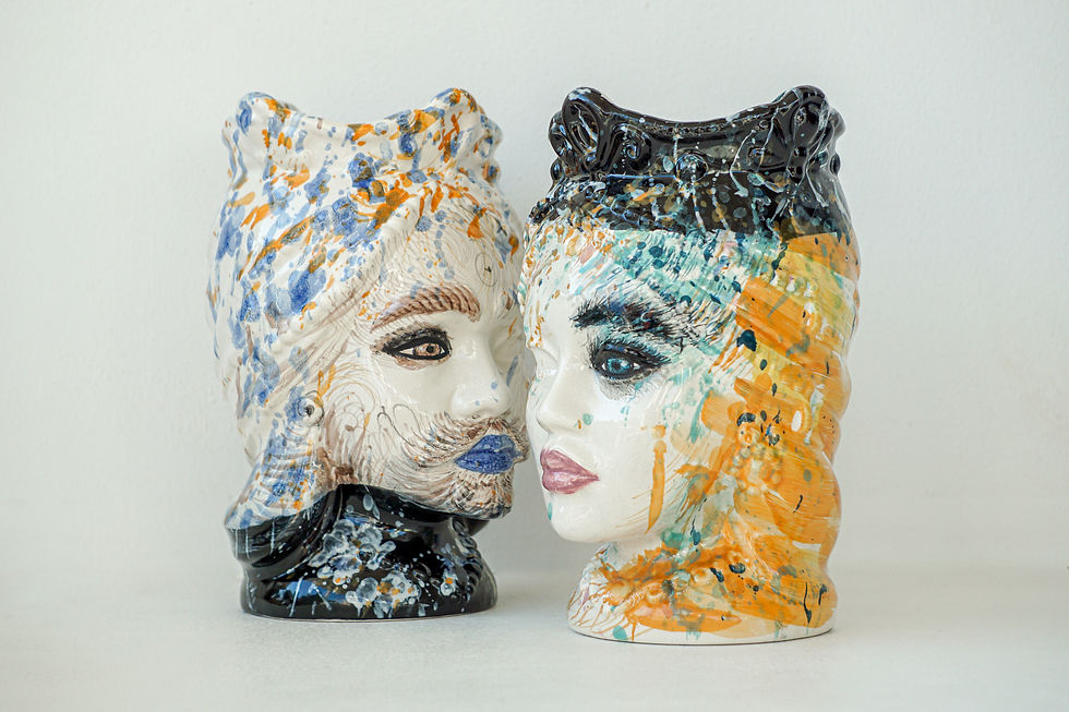 Coppia testa di moro