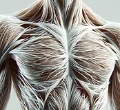 DALL_E_2024-04-11_15.45.33_-_A_detailed_and_realistic_illustration_of_human_fascia_highlig