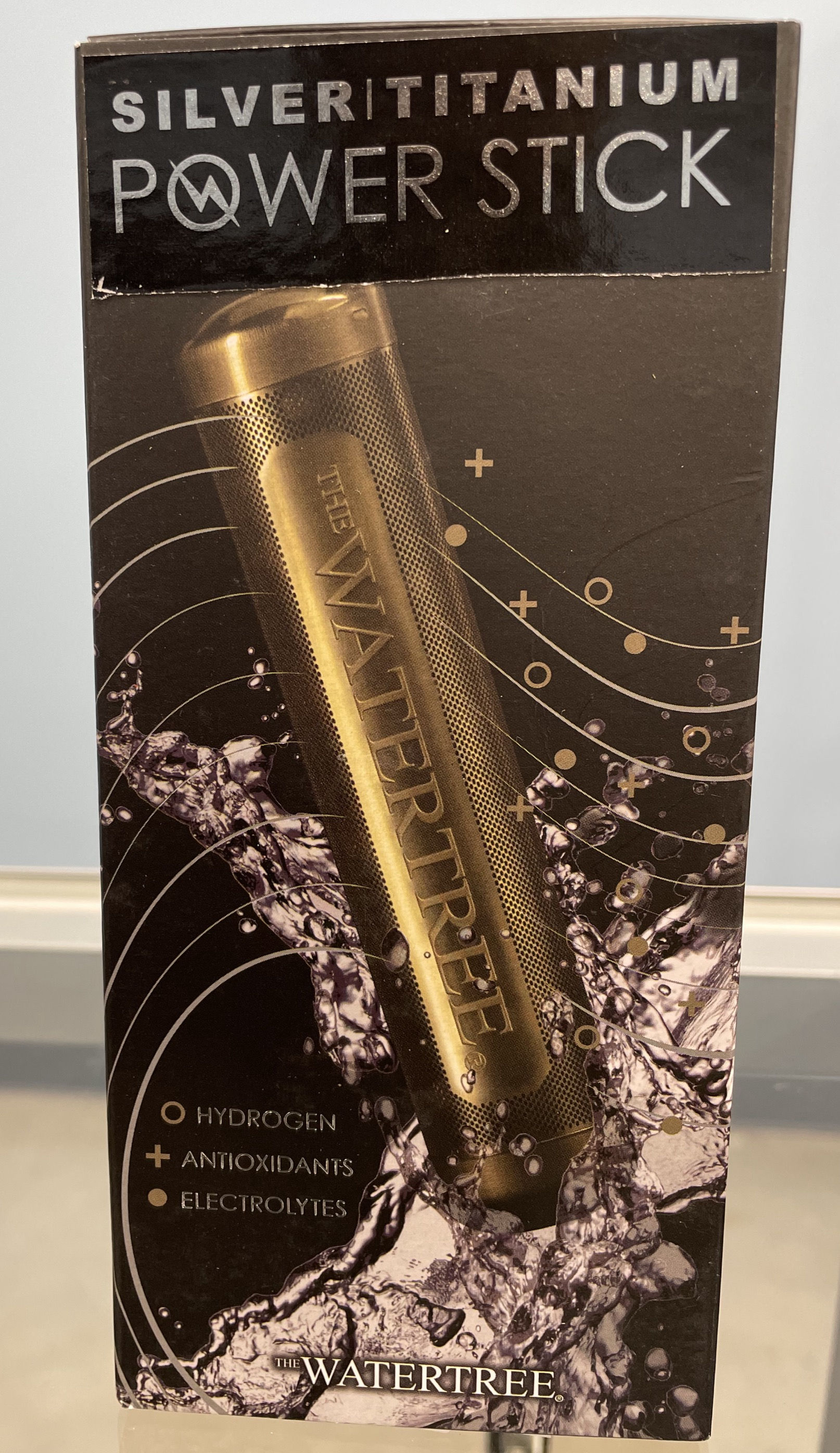 Silver/ Titanium Power Stick