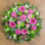 Green & Pink Posy - £60