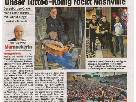 Unser Tattoo-König rockt Nashville