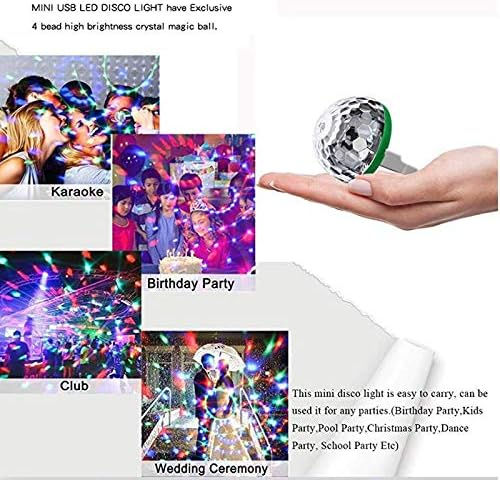 صغير – إضاءة LED ملونة للحفلات