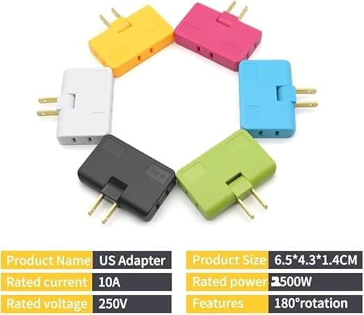 محول كهرباء جداري لتشغيل عدة أجهزة