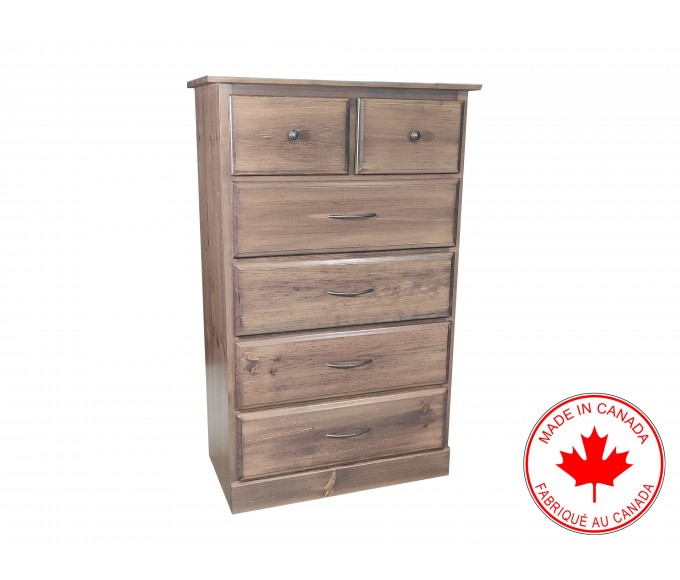 Solid Wood Chest - Natural Finish