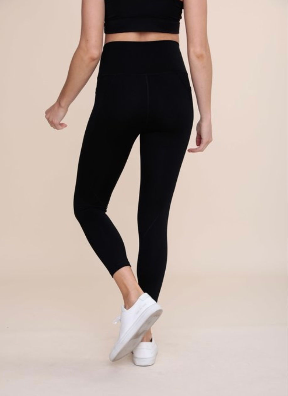 Thumbnail: Black pocket Leggings