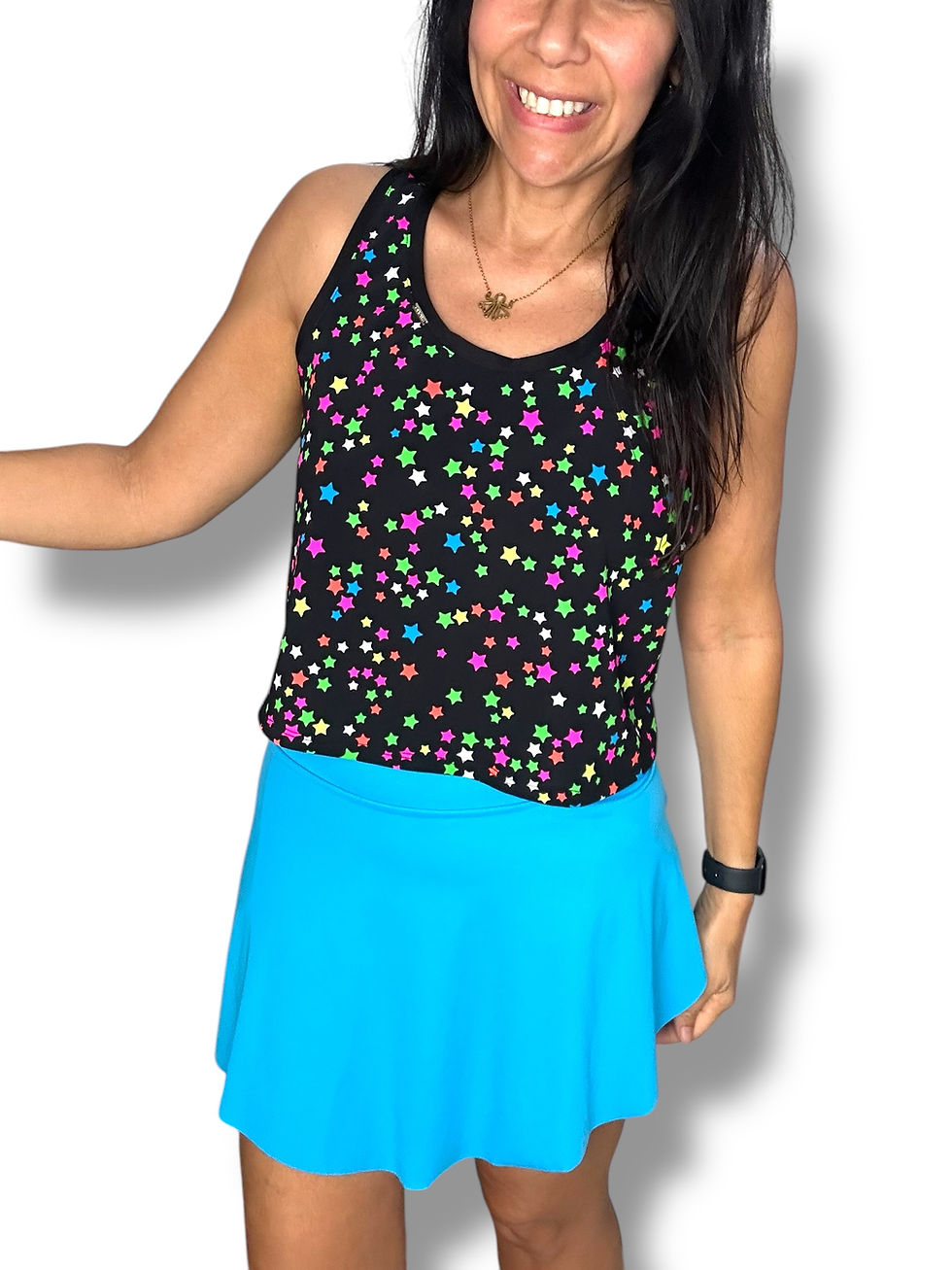 Thumbnail: Butterfly Skirt- Turquoise 