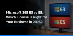 Microsoft 365 E3 vs E5 license comparison for businesses in Vancouver, Canada by Terra Dygital