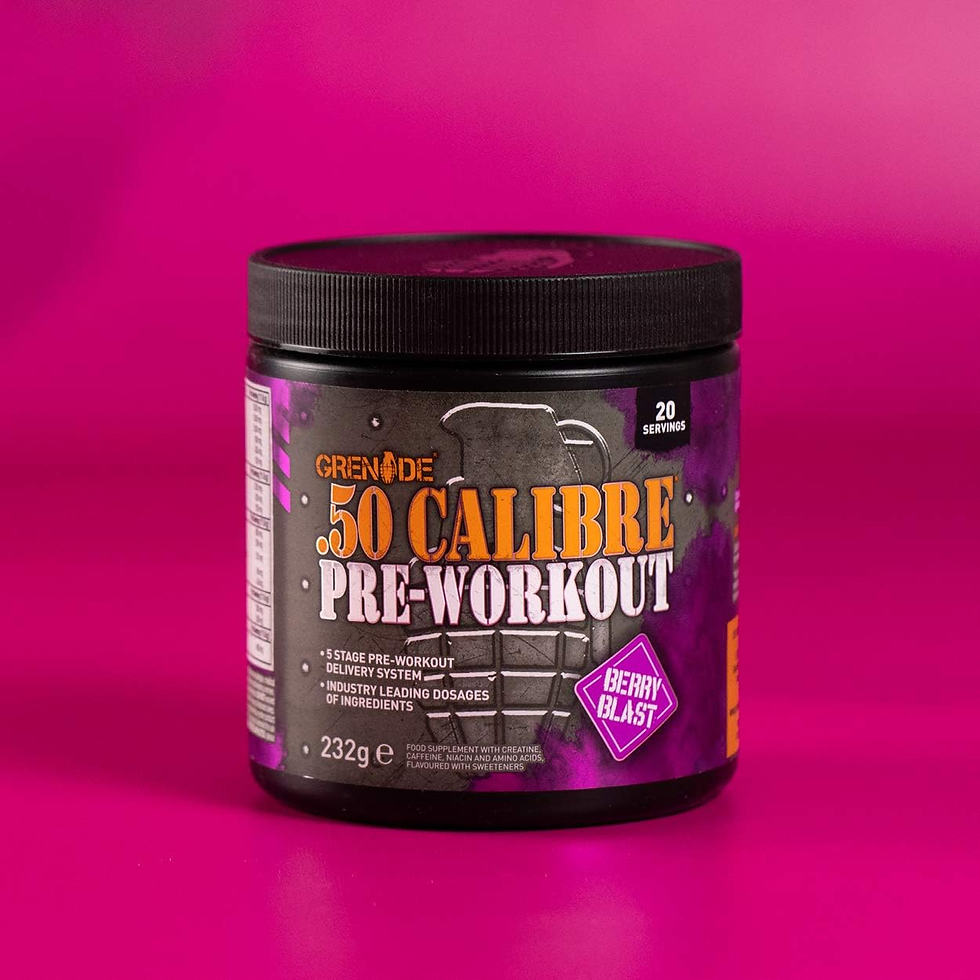 Thumbnail: 50 Calibre Pre Workout Devastation - Berry Blast, 20 Servings