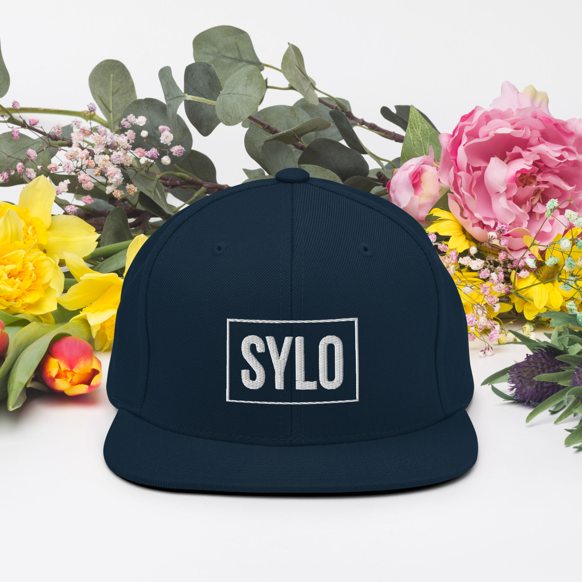 SYLO Snapback Hat - Navy