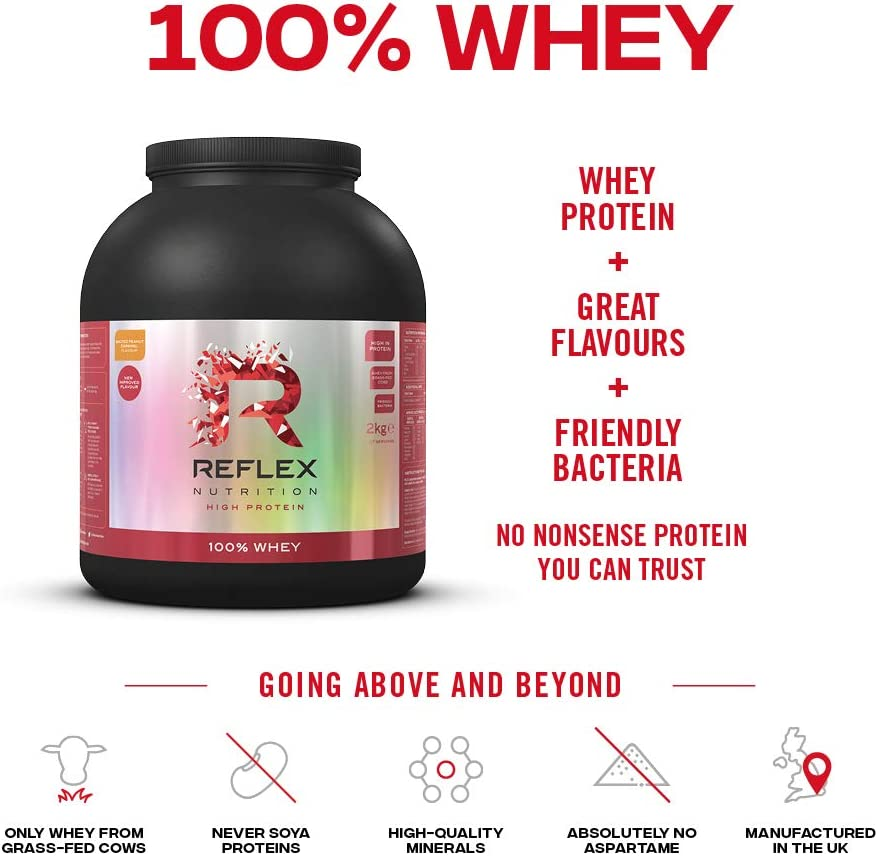 Thumbnail: 100% Whey Protein Powder | 80% Pure Whey Protein | Enriched with Amino Acids | N