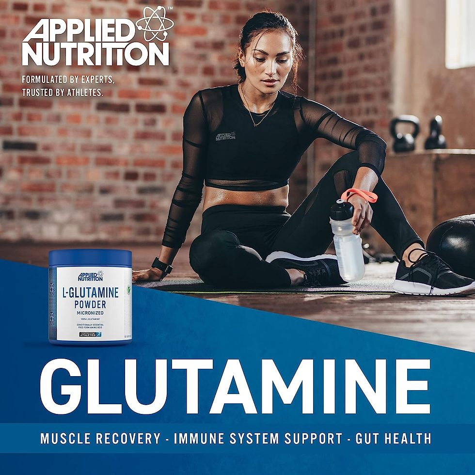 Thumbnail: L Glutamine Powder - Amino Acid, Muscle Strength & Recovery, Boosts Immune Syste
