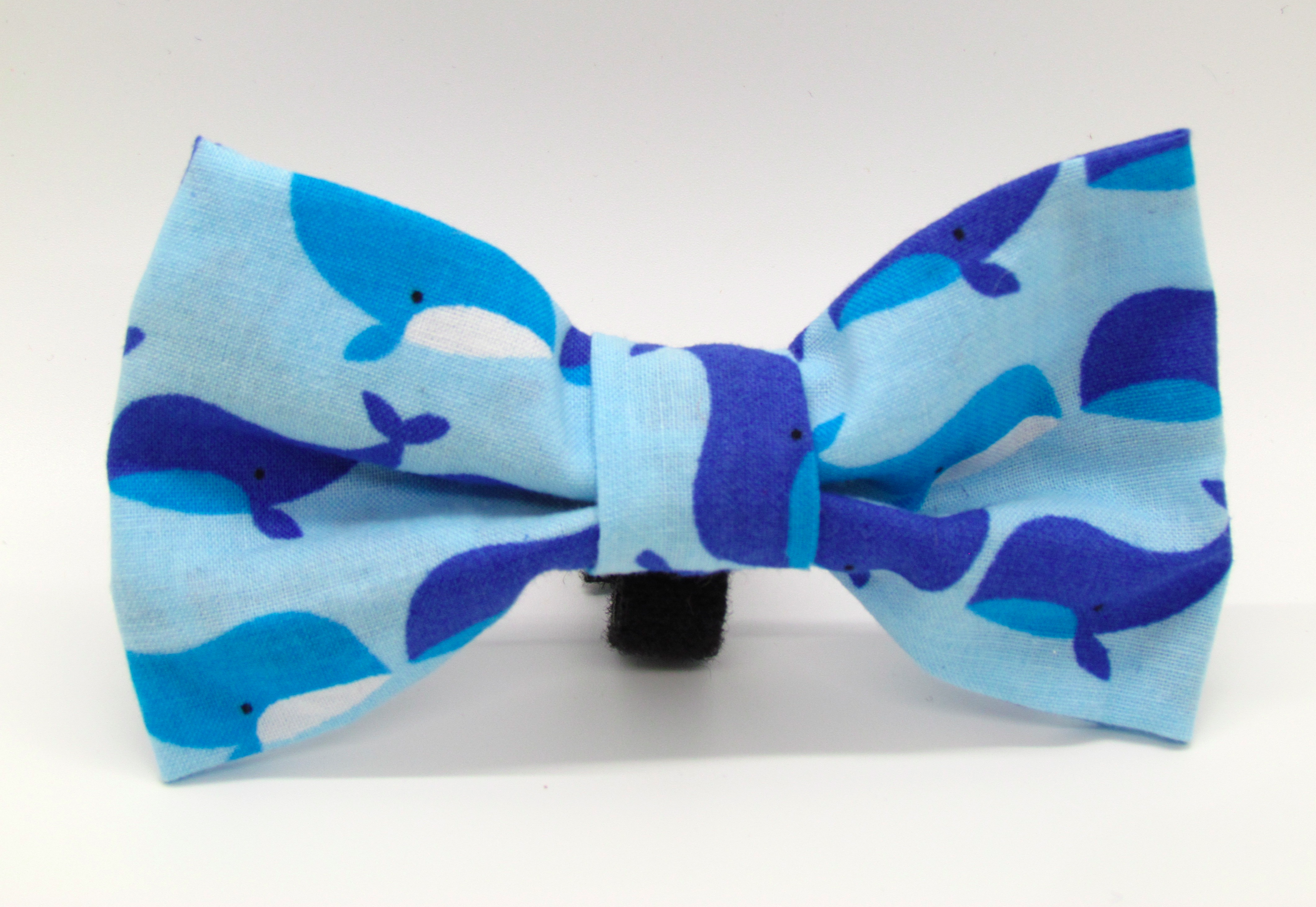 Whales Dog Bow Tie