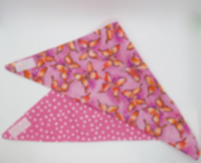 Butterflies Reversible Dog Bandana