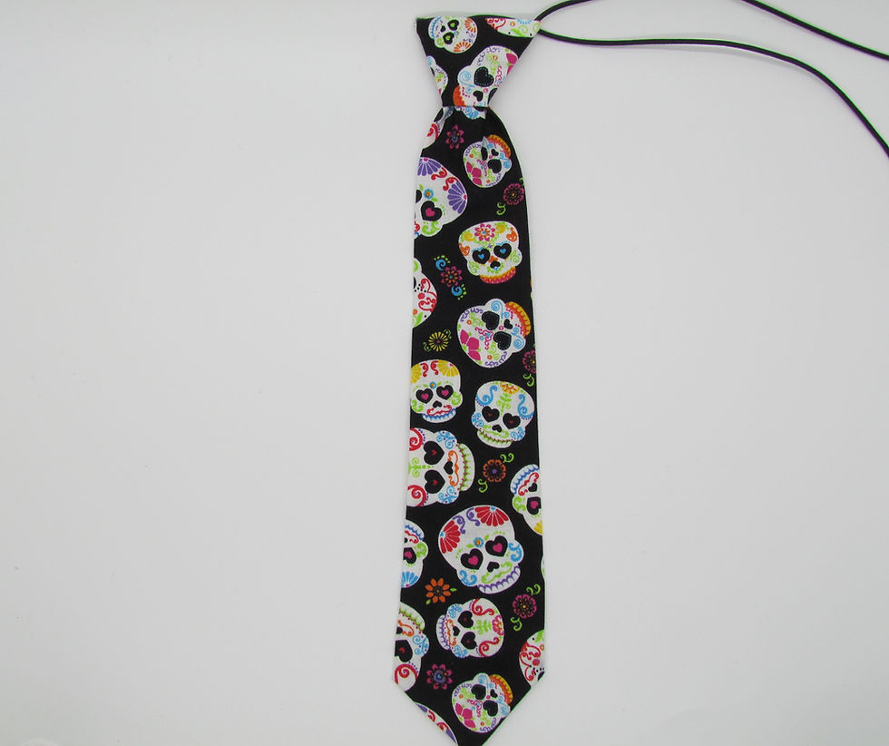 Skulls Neck Tie (Various Patterns)