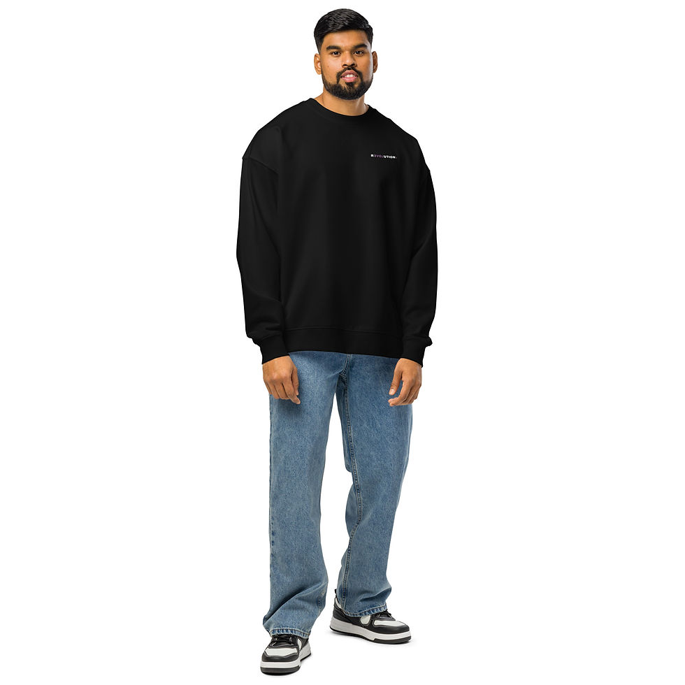 Miniaturbild: Oversized Sweatshirt - REVOLUTION. Signature