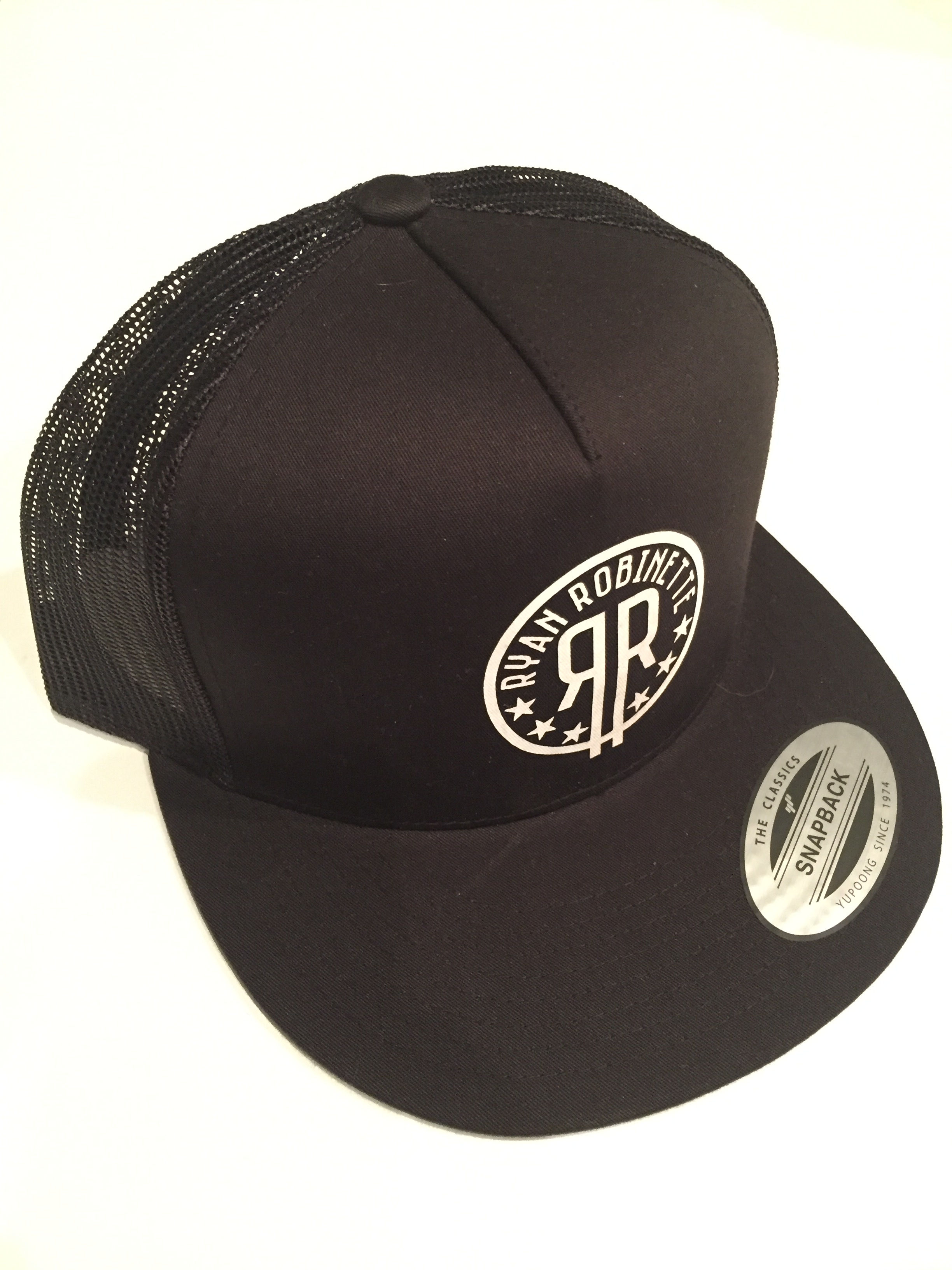 RR Logo Snapback (Black/Black)