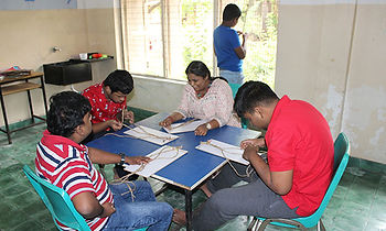 Learning Advance rope knotes at Sath Sadhna