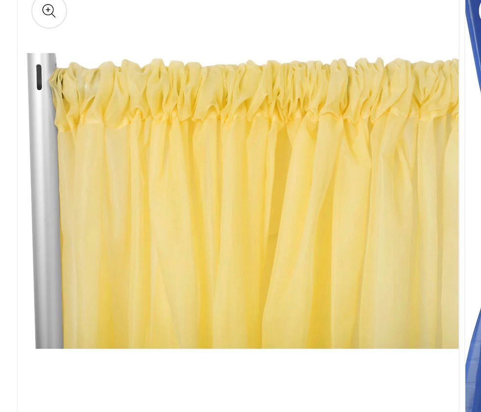 Thumbnail: 12 Ft Sheer Curtains